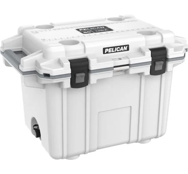 Холодильник Elite Cooler белый/серый Pelican 50QT 50Q-1-WHTGRY