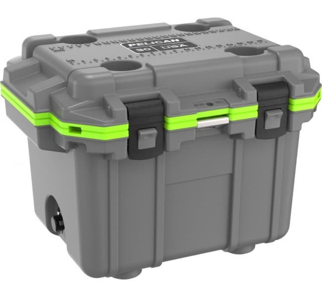 Холодильник Elite Cooler серый/ярко-зеленый Pelican 30QT 30Q-1-DKGRYEGRN