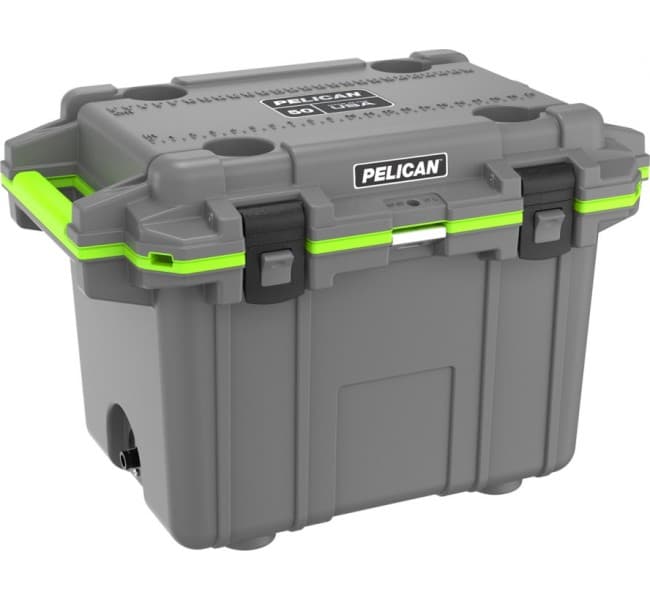 Холодильник Elite Cooler серый/ярко-зеленый Pelican 50QT 50Q-1-DKGRYEGRN