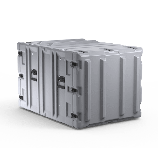 Кейс Peli Hardigg Classic Rack 109,2x68,6x61,7 см со стойкой на 10U DE2421_02_35_02CLZ10UM