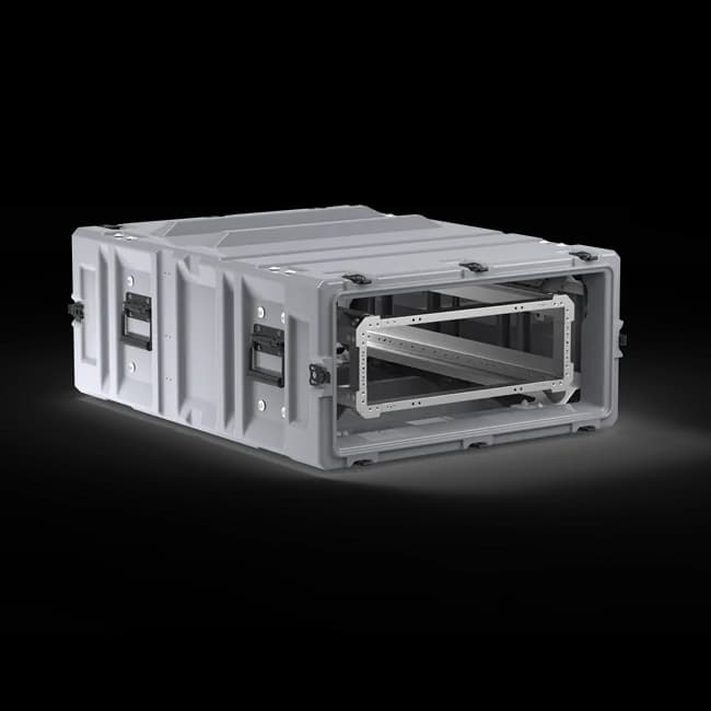 Кейс Peli Hardigg Classic Rack 116,3x68,6x31,2 см со стойкой на 3U DE2410_02_35_05CLZ3UM