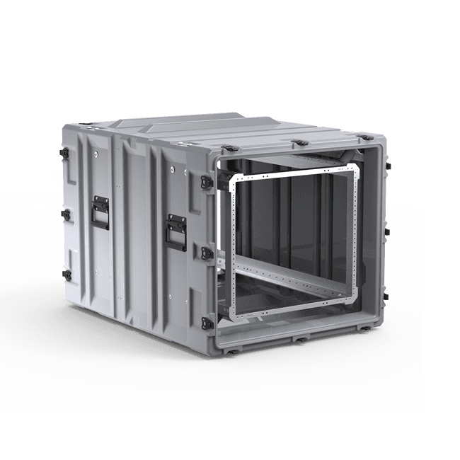 Кейс Peli Hardigg Classic Rack 116,3x68,6x61,7 см со стойкой на 10U DE2421_02_35_05CLZ10UM