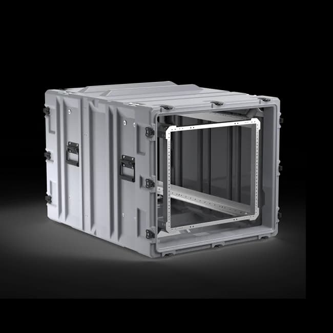 Кейс Peli Hardigg Classic Rack 116,3x68,6x61,7 см со стойкой на 9U DE2421_02_35_05CLS9UM