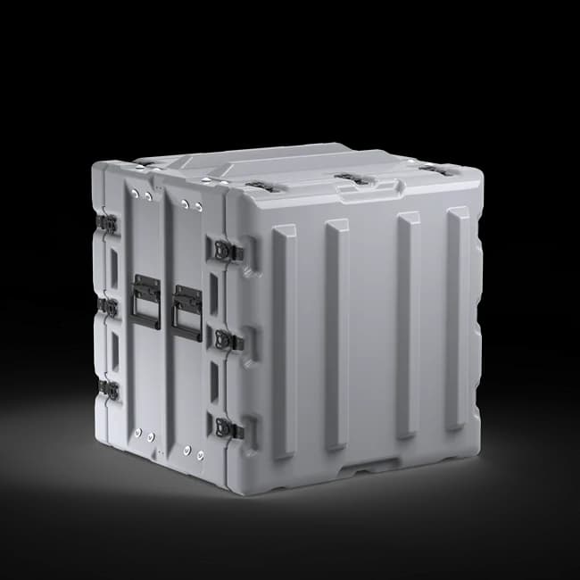 Кейс Peli Hardigg Classic Rack 64,7x60,9x61,7 см со стойкой на 10U DE2121_02_18_02CLZ10UM