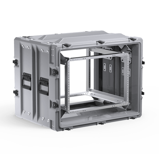 Кейс Peli Hardigg Classic Rack 76,9x68,6x52,3 см со стойкой на 8U DE2418_02_20_05CLS8UM