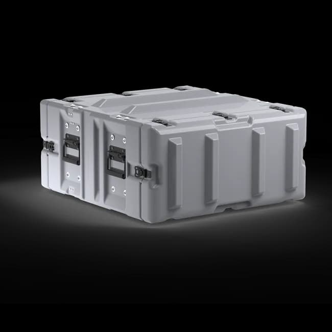 Кейс Peli Hardigg Classic Rack 81,2x68,6x31,2 см со стойкой на 3U DE2410_02_24_02CLS3UM