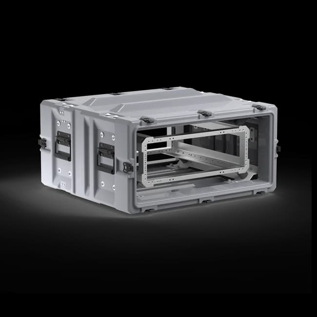 Кейс Peli Hardigg Classic Rack 88,4x68,6x31,2 см со стойкой на 3U DE2410_02_24_05CLS3UM