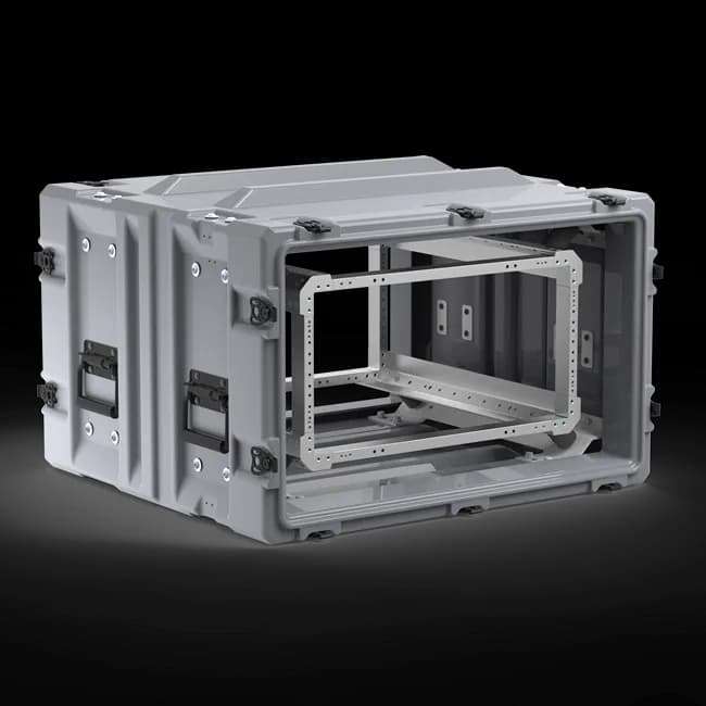 Кейс Peli Hardigg Classic Rack 88,4x68,6x42,2 см со стойкой на 5U DE2414_02_24_05CLS5UM
