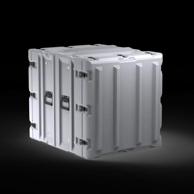 Кейс Peli Hardigg Classic Rack 88,6x68,6x70,9 см со стойкой на 12U DE2425_02_27_02CLZ12UM