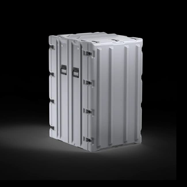 Кейс Peli Hardigg Classic Rack 88,7x68,6x113,3 см со стойкой на 22U DE2442_02_27_02CLZ22UM