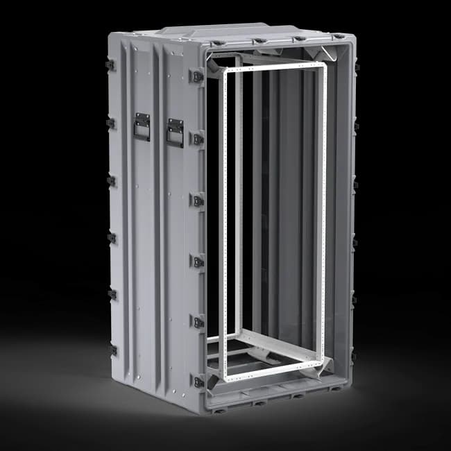 Кейс Peli Hardigg Classic Rack 89,7x73,7x138,7 см со стойкой на 26U DE2652_02_25_05CLS26UM