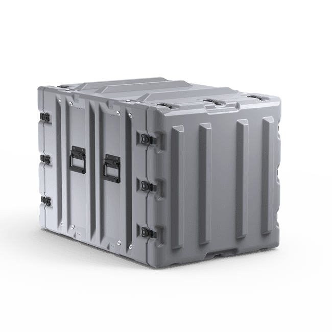 Кейс Peli Hardigg Classic Rack 95,3x61,0x61,7 см со стойкой на 10U DE2121_02_30_02CLS10UM