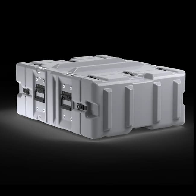 Кейс Peli Hardigg Classic Rack 95,3x68,6x31,2 см со стойкой на 4U DE2410_05_24_05CLZ4UM