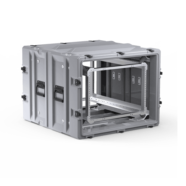 Кейс Peli Hardigg Classic Rack 95,5x68,6x52,3 см со стойкой на 7U DE2418_02_27_05CLS7UM