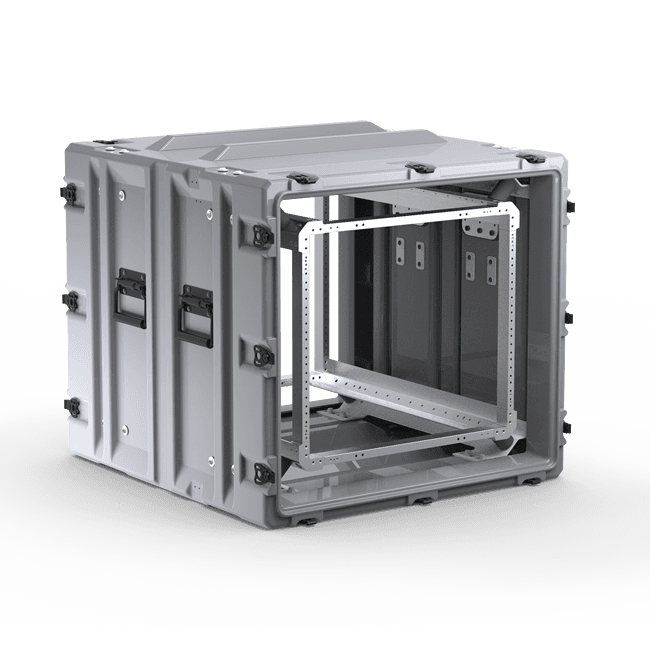 Кейс Peli Hardigg Classic Rack 95,5x68,6x61,7 см со стойкой на 9U DE2421_02_27_05CLZ9UM