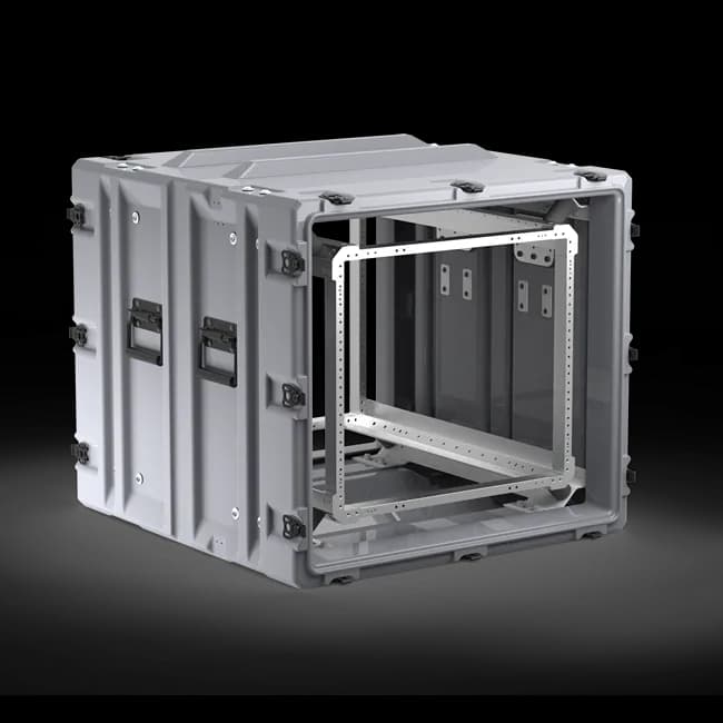 Кейс Peli Hardigg Classic Rack 95,5x68,6x61,7 см со стойкой на 9U DE2421_02_27_05CLZ9UM