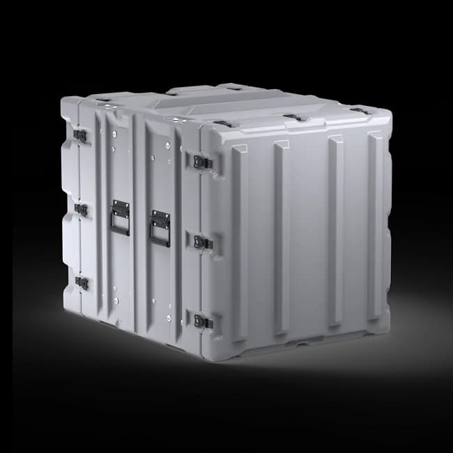 Кейс Peli Hardigg Classic Rack 95,5x68,6x70,9 см со стойкой на 12U DE2425_02_27_05CLS12UM