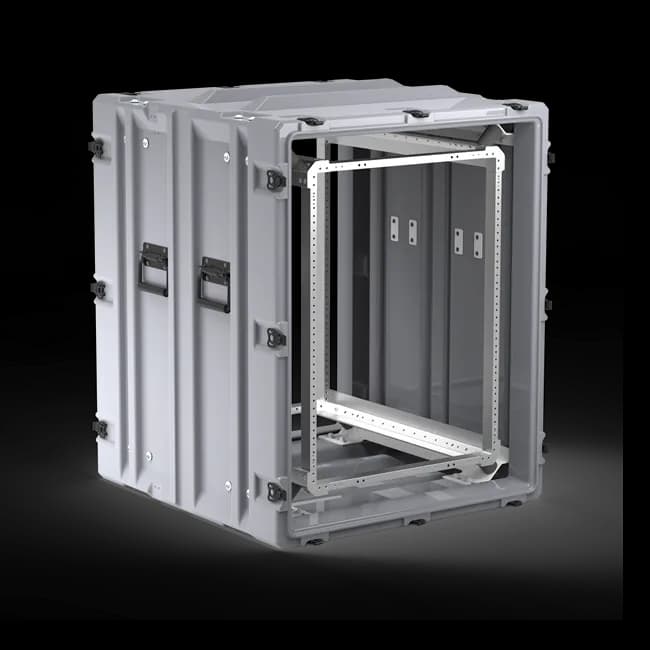 Кейс Peli Hardigg Classic Rack 95,5x68,6x83,8 см со стойкой на 15U DE2430_02_27_05CLS15UM