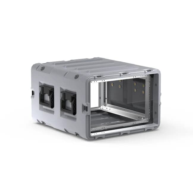 Кейс Peli Hardigg MAC Rack 85,3x57,4x37,9 см со стойкой на 6U MR1913_2_25_5MRZ6UP