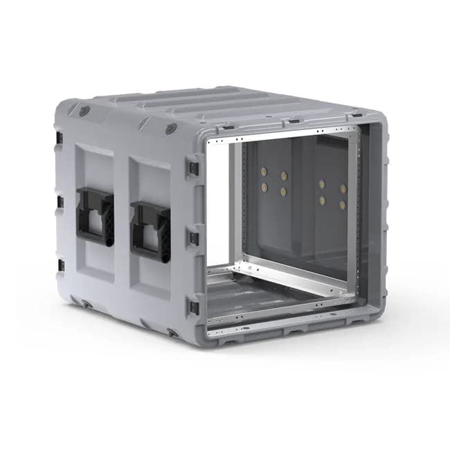 Кейс Peli Hardigg MAC Rack 85,3x57,4x51,3 см со стойкой на 9U MR1917_2_25_5MRS9UP