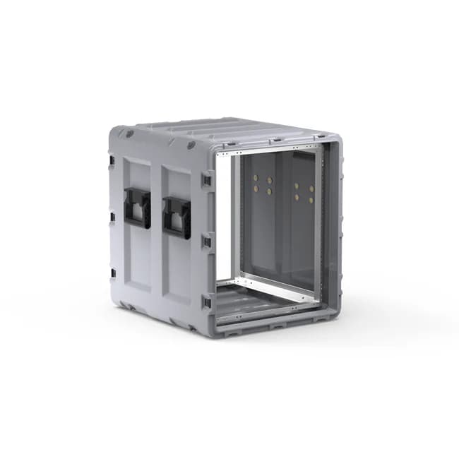 Кейс Peli Hardigg MAC Rack 85,3x57,4x64,5 см со стойкой на 12U MR1923_2_25_5MRZ12UM