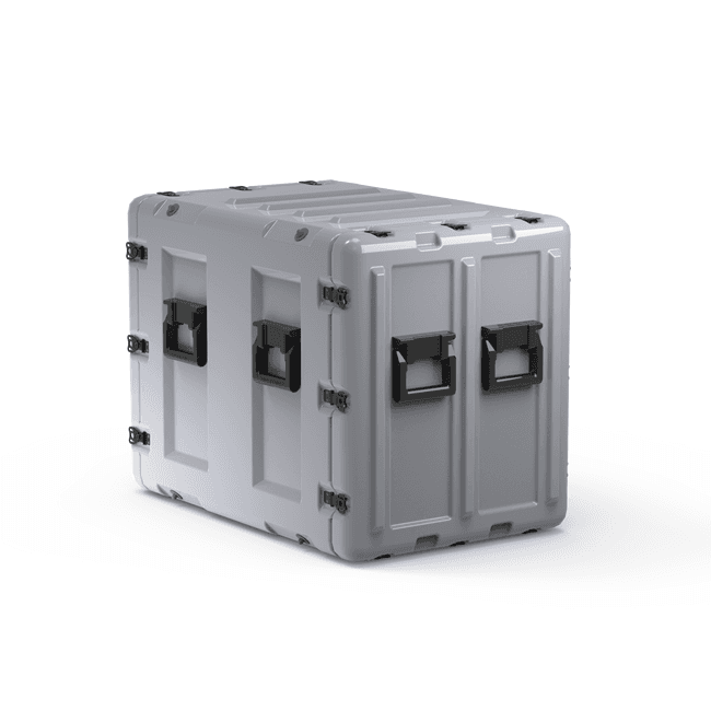 Кейс Peli Hardigg MAC Rack 89,2x57,4x64,5 см со стойкой на 12U MR1923_2_29_2MRZ12UP