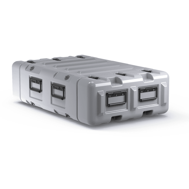 Кейс Peli Hardigg MAC Rack 91,7x55,9x24,4 см со стойкой на 3U MR1907_5_25_5MRZ3UM