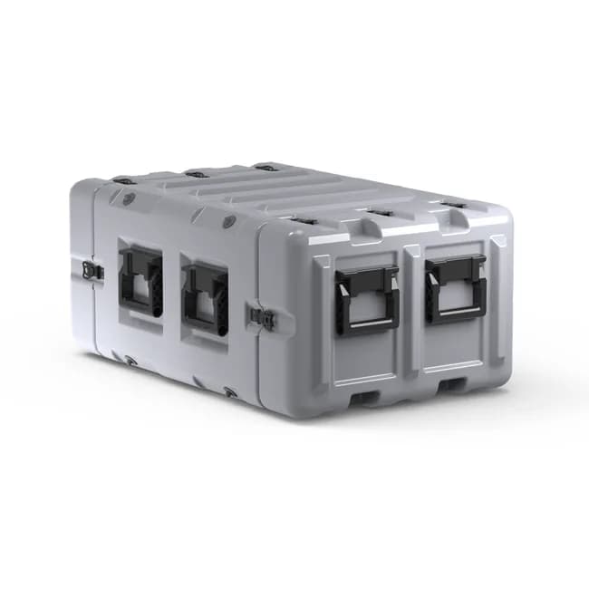 Кейс Peli Hardigg MAC Rack 91,7x57,4x37,9 см со стойкой на 6U MR1913_5_25_5MRZ6UP