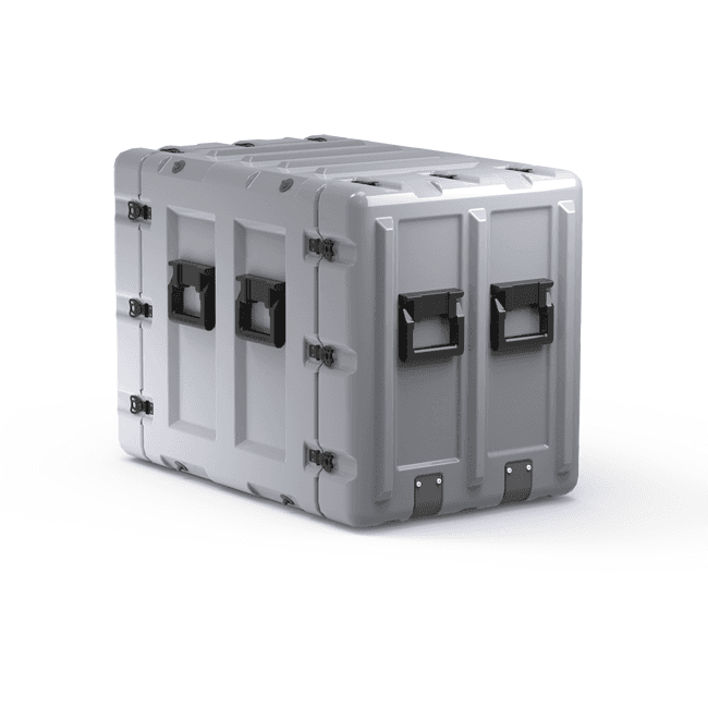 Кейс Peli Hardigg MAC Rack 91,7x57,4x64,5 см со стойкой на 12U MR1923_5_25_5MRZ12UM