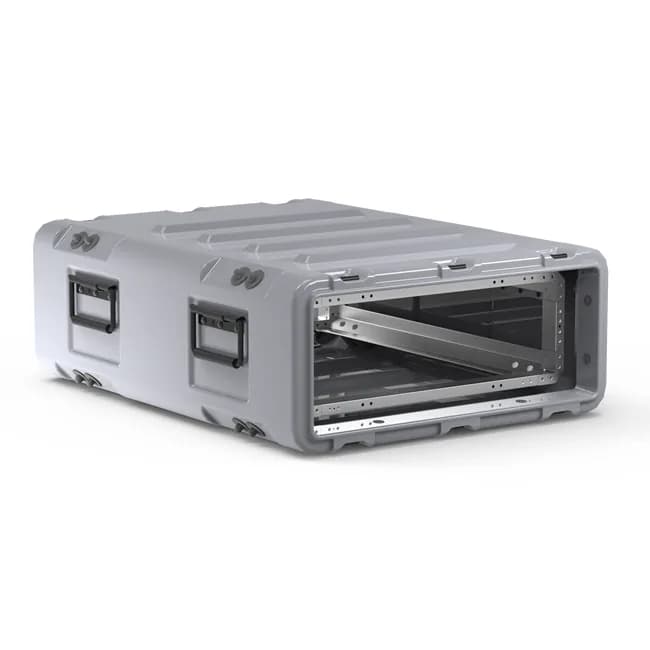 Кейс Peli Hardigg MAC Rack 95,5x55,9x24,4 см со стойкой на 3U MR1907_2_29_5MRZ3UM