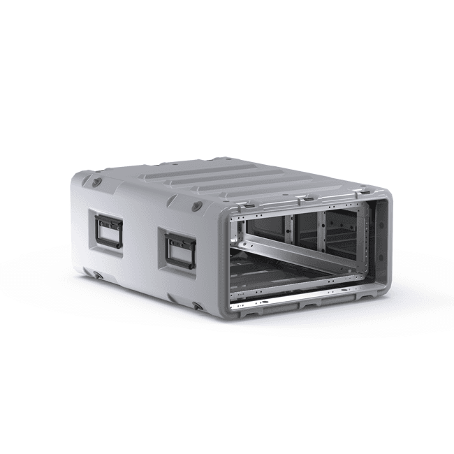 Кейс Peli Hardigg MAC Rack 95,5x55,9x28,9 см со стойкой на 4U MR1909_2_29_5MRS4UM