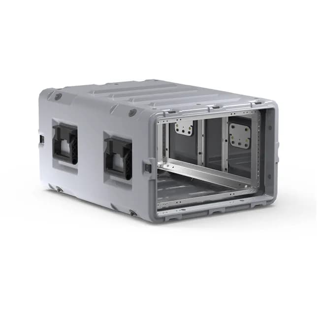 Кейс Peli Hardigg MAC Rack 95,5x57,4x37,9 см со стойкой на 6U MR1913_2_29_5MRS6U