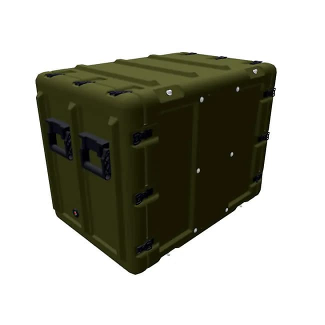 Кейс Peli Hardigg Min Mac Rack 2209,8x1409,7x1625,6 см со стойкой на 12U MR12U 40/610/40
