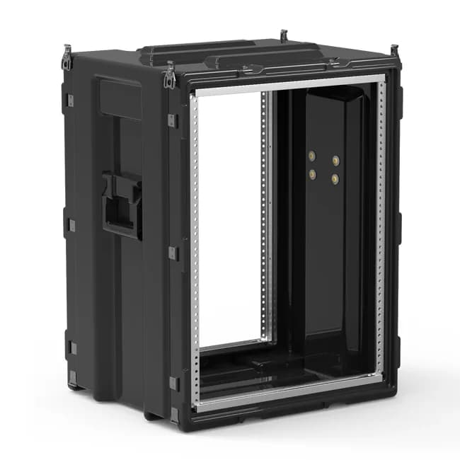 Кейс Peli Hardigg ProRack 55,9x56,9x71,1 см со стойкой на 14U PR2026_01_18_01PRS14UP