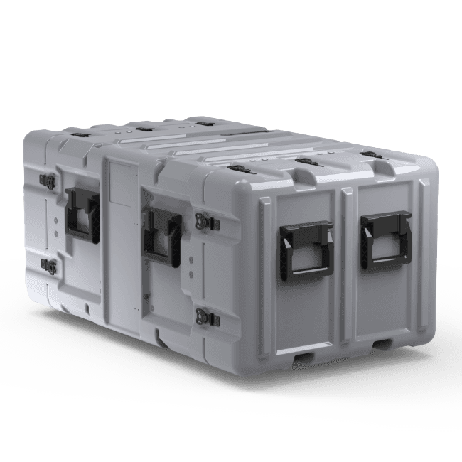 Кейс Peli Hardigg SUPER MAC 105,4x60,5x46,7 см со стойкой на 7U MAC2116_5_29_5SMS7UM