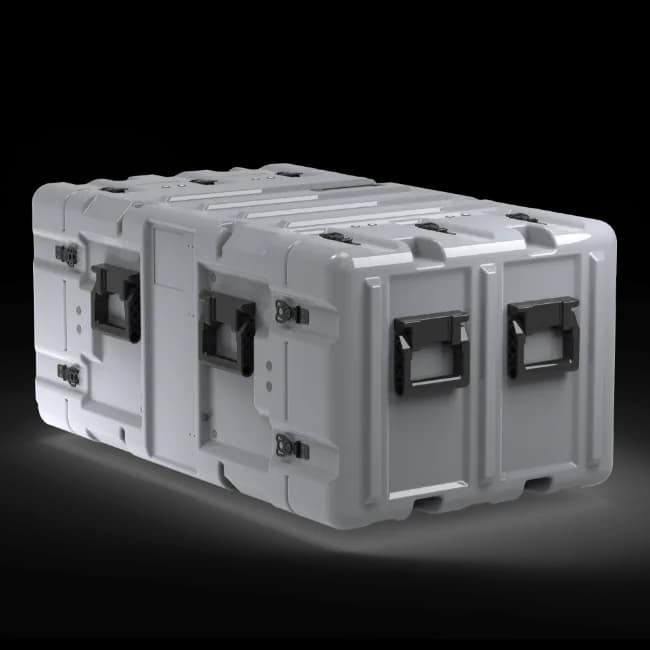 Кейс Peli Hardigg SUPER MAC 105,4x60,5x46,7 см со стойкой на 7U MAC2116_5_29_5SMS7UM