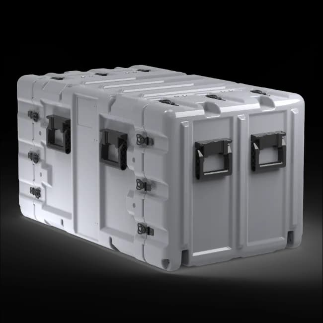 Кейс Peli Hardigg SUPER MAC 105,4x60,5x55,6 см со стойкой на 9U SMAC2119_5_29_5SMS9UP