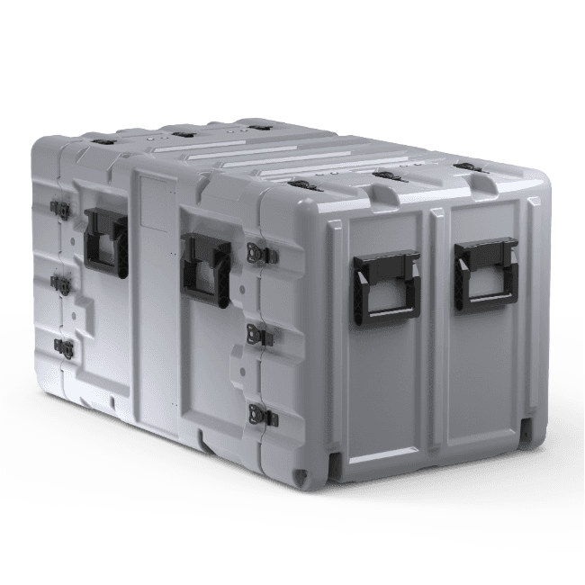 Кейс Peli Hardigg SUPER MAC 105,4x60,5x55,6 см со стойкой на 9U SMAC2119_5_29_5SMZ9UP