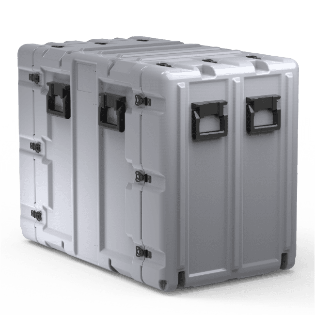 Кейс Peli Hardigg SUPER MAC 105,4x60,5x77,7 см со стойкой на 14U SMAC2128_5_29_5SMS14UP