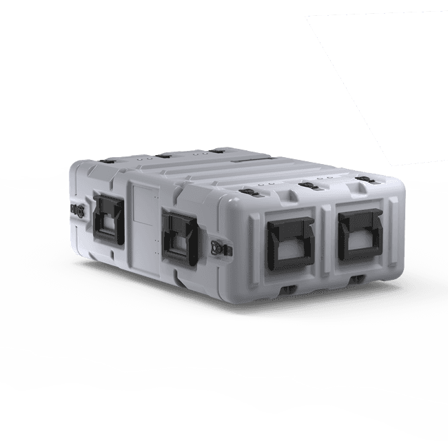 Кейс Peli Hardigg SUPER MAC 90,2x60,5x29,0 см со стойкой на 3U SMAC2109_2_29_2SMZ3UP