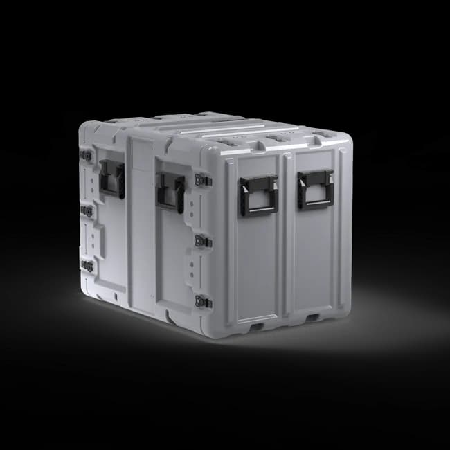 Кейс Peli Hardigg SUPER MAC 90,2x60,5x64,5 см со стойкой на 11U SMAC2122_2_29_2SMZ11UP