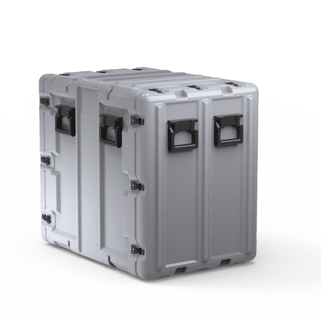 Кейс Peli Hardigg SUPER MAC 90,2x60,5x77,7 см со стойкой на 14U MAC2128_2_29_2SMZ14UP