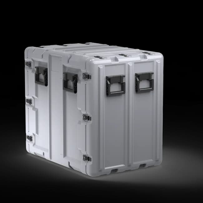 Кейс Peli Hardigg SUPER MAC 90,2x60,5x77,7 см со стойкой на 14U MAC2128_2_29_2SMZ14UP