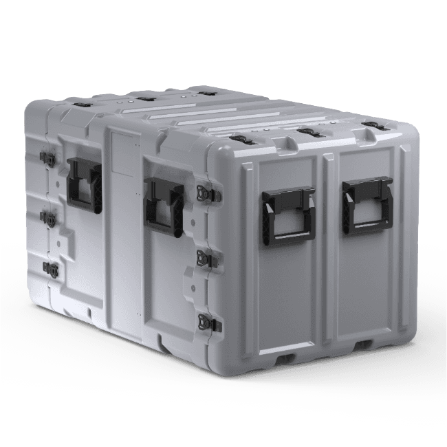 Кейс Peli Hardigg SUPER MAC 97,8x60,5x55,6 см со стойкой на 9U SMAC2119_2_29_5SMS9UM