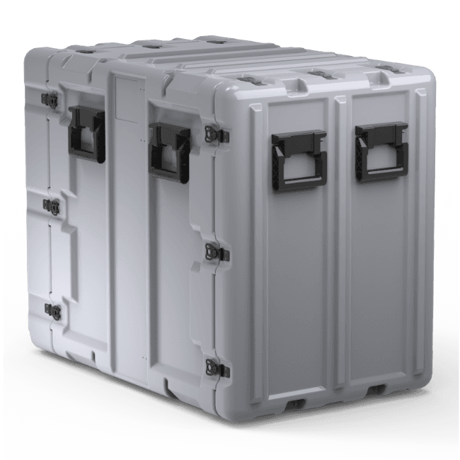 Кейс Peli Hardigg SUPER MAC 97,8x60,5x77,7 см со стойкой на 14U SMAC2128_2_29_5SMS14UM