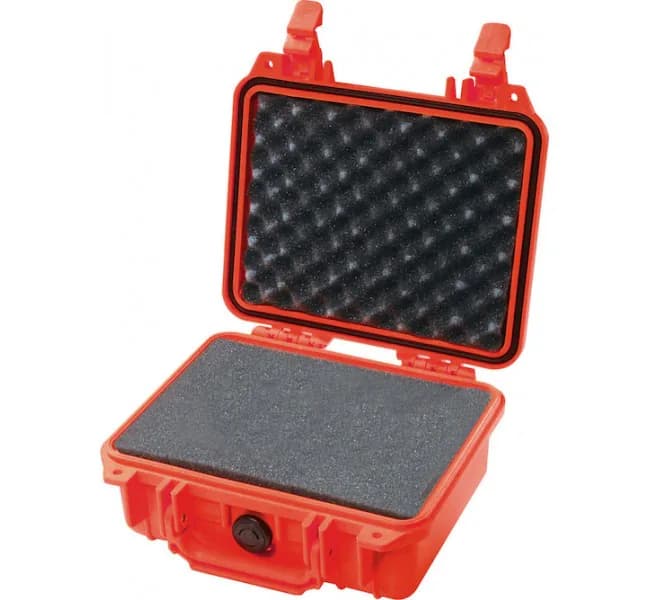 Кейс Pelican 1200 Protector Case с поропластом красный 1200-000-170E