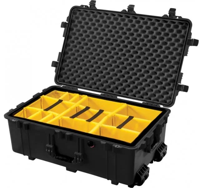 Кейс Pelican 1650 Protector Case с мягкими перегородками черный 1650-024-110