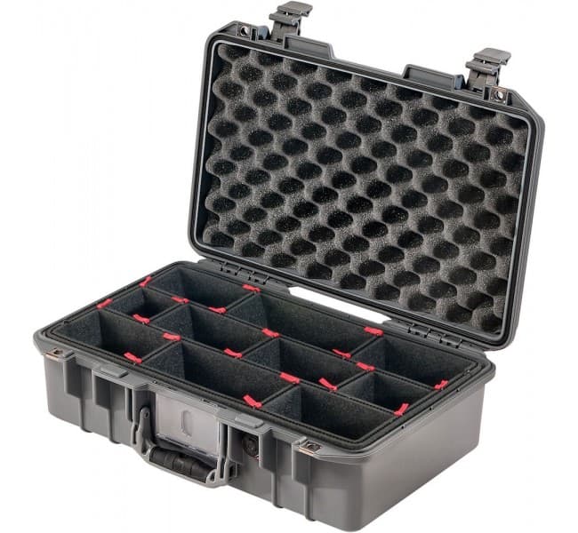 Кейс Pelican Air 1485 перегородки TrekPak серебро 014850-0050-180E