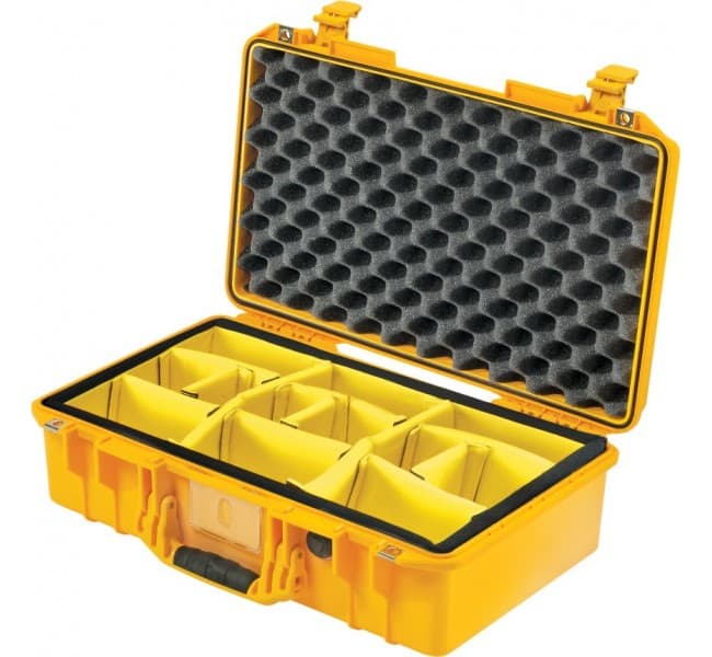 Кейс Pelican Air 1525 мягкие перегородки желтый 015250-0040-240E