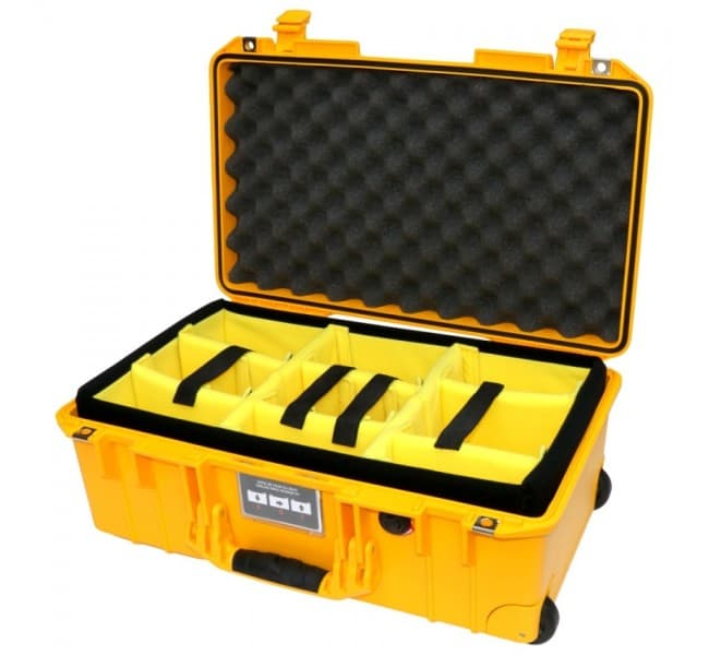 Кейс Pelican Air 1535 мягкие перегородки желтый 015350-0041-240E